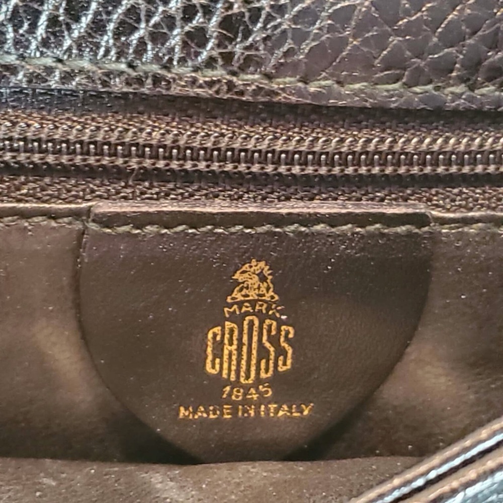 Mark Cross Black Pebble Leather Cross / Belt Bag EVC - Picture 8 of 8